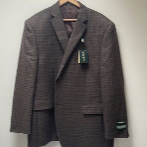 Lauren Ralph Lauren mens sport coat 48 regular wool Olive  NWT